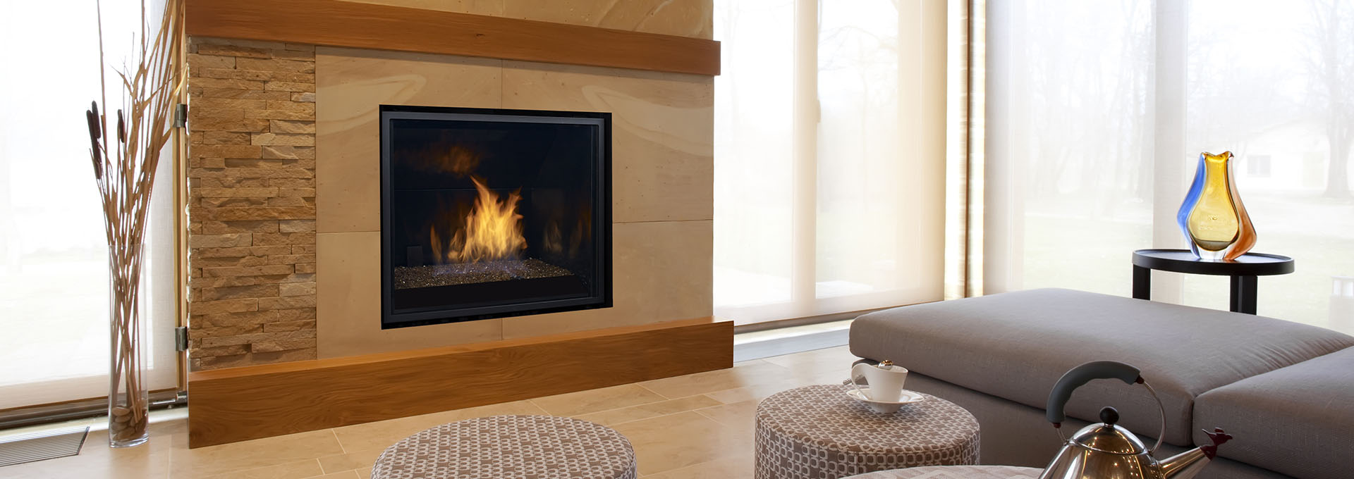 Want to enjoy the warmth and beauty of a fireplace